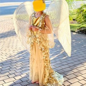 Chasing Fireflies. Golden Phoenix 8 (not wings) Includes  the hat and leggings